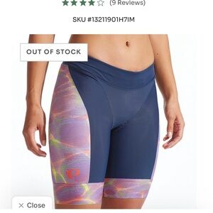 Pearl Izumi Women's Elite Graphic Tri Shorts